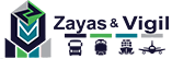 Logo ZVCIA Agencia aduanal, despacho, logística, recolección, entrega, almacenamiento, paquetería, envíos, Ciudad de México, comercio exterior